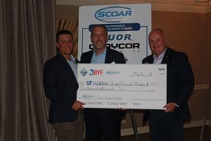 Congratulations to Ricardo Madero, University of Florida, Rinker School of Construction, winner of a 2019 SCOAR Construction Management Scholarship–$6,000.  


Presented by Dan Belcher, NCCER/BYF-Build Your Future, with Dr. Jim Sullivan, University of Florida, Rinker School of Construction. Thanks to NCCER/BYF, 2019 Construction Management Scholarship Sponsor.