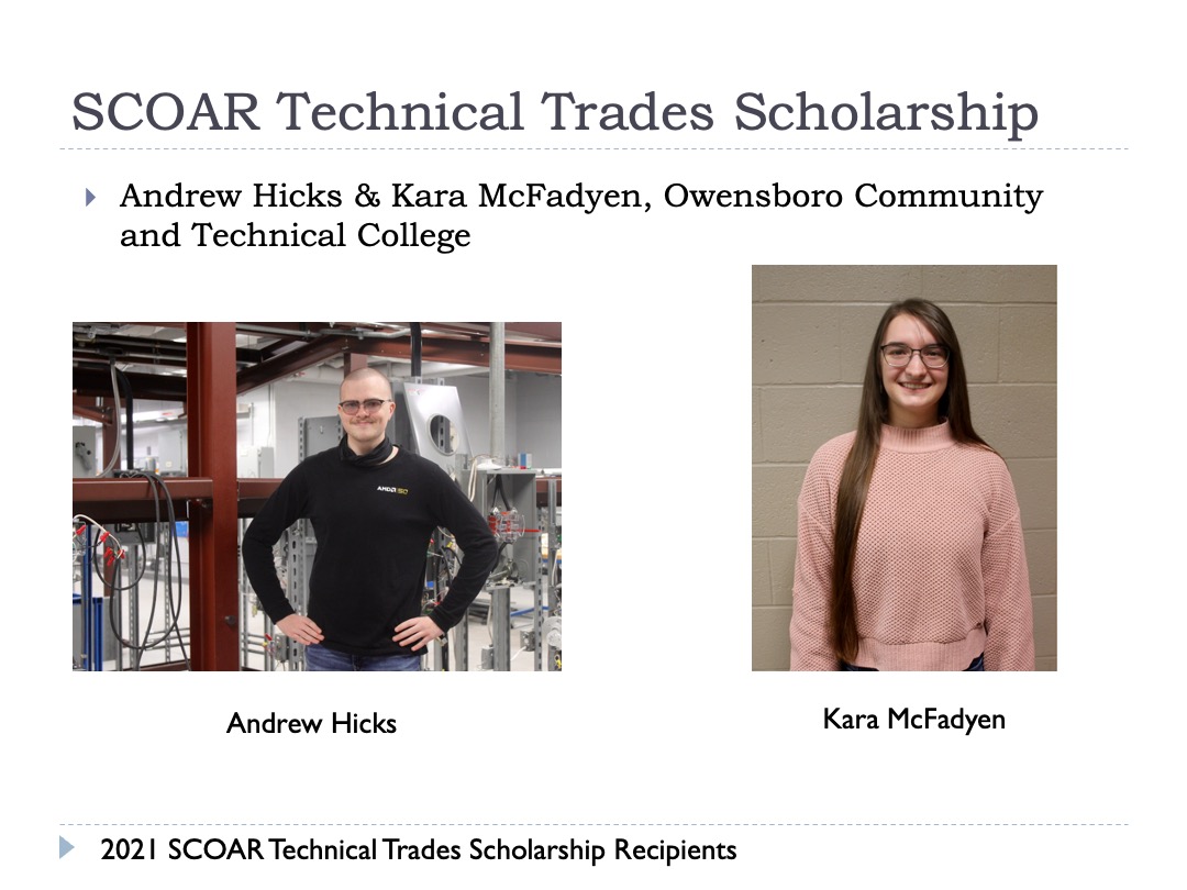 2021 SCOAR Tech Trade Scholarships